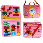 New Busy Book Children's Busy Board Dressing And Buttoning Learning Baby Early Education Preschool Sensory Learning Toy Pi-Mart