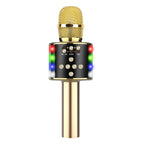 Wireless Bluetooth Colorful Light Microphone Pi-Mart