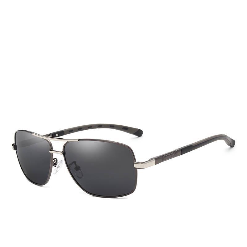 Brand Designer Men's Aluminum Magnesium Sun Glasses Polarized Mirror Lens Male Eyewear Sunglasses For Men - SJB-DIAMOND ELITES