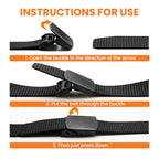 Men's Plastic Cam Buckle Nylon Belt Pi-Mart