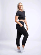 Short-Sleeve Crop Top - SJB-DIAMOND ELITES