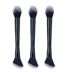 Double Head Makeup Powder Blusher Highlight Brush Pi-Mart