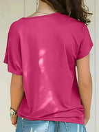 Asymmetrical Neck T-Shirt – Modern Basic with Edge
