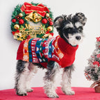 Pet Dog Christmas Turtleneck Sweater Pi-Mart