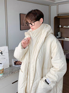 Small Group Splicing Fake Two Medium-length Trench Coats Pi-Mart