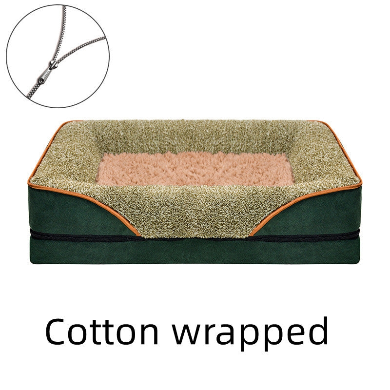 Pet Supplies Square Sofa Bed Dog Kennel Cat Litter Pet Pad Pi-Mart