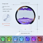 7 Colors USB Sandscape Table Lamp - SJB-DIAMOND ELITES