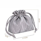 Bundle Mouth Cosmetic Bag – Large Capacity Storage Portable Makeup Bag for Women, Stylish and Functional Design for Everyday Use - SJB-DIAMOND ELITES