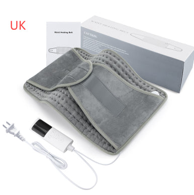 Back Heating Support Belt Heated Waist Brace With Adjustable Temperature Warm Back Belt Abdomen Warmer Lumbar Support Pad Pi-Mart
