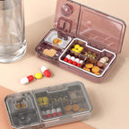 Portable Mini Multi-function Medicine Box Medicine Cutting Pi-Mart