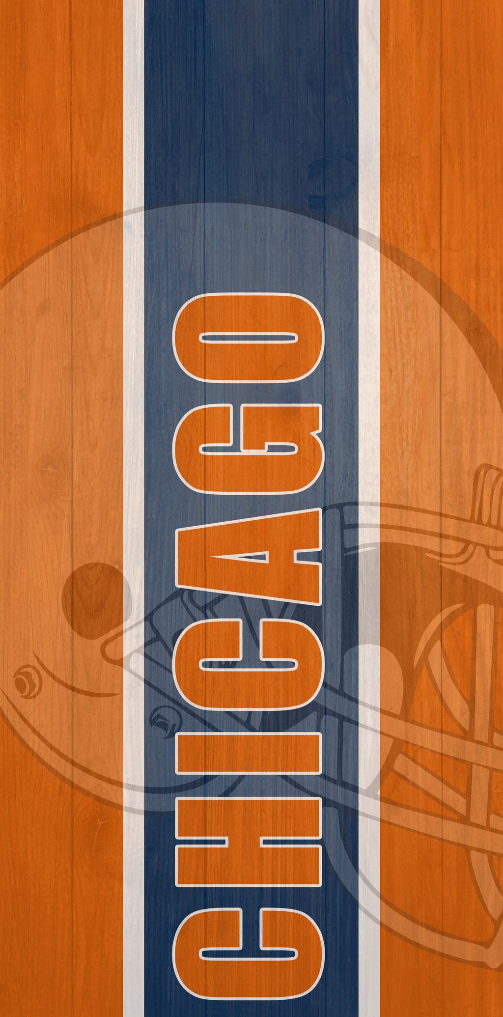 Chicago Football Team Cornhole Boards, ACL Regulation, Illinois Tailgate Games - SJB-DIAMOND ELITES