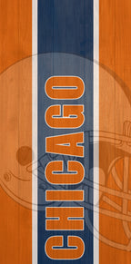 Chicago Football Team Cornhole Boards, ACL Regulation, Illinois Tailgate Games - SJB-DIAMOND ELITES