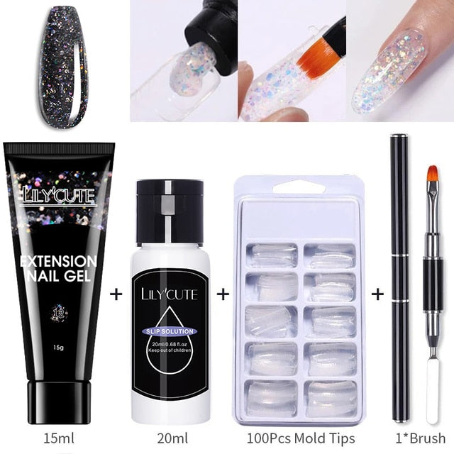 Extension Gel Set - SJB-DIAMOND ELITES