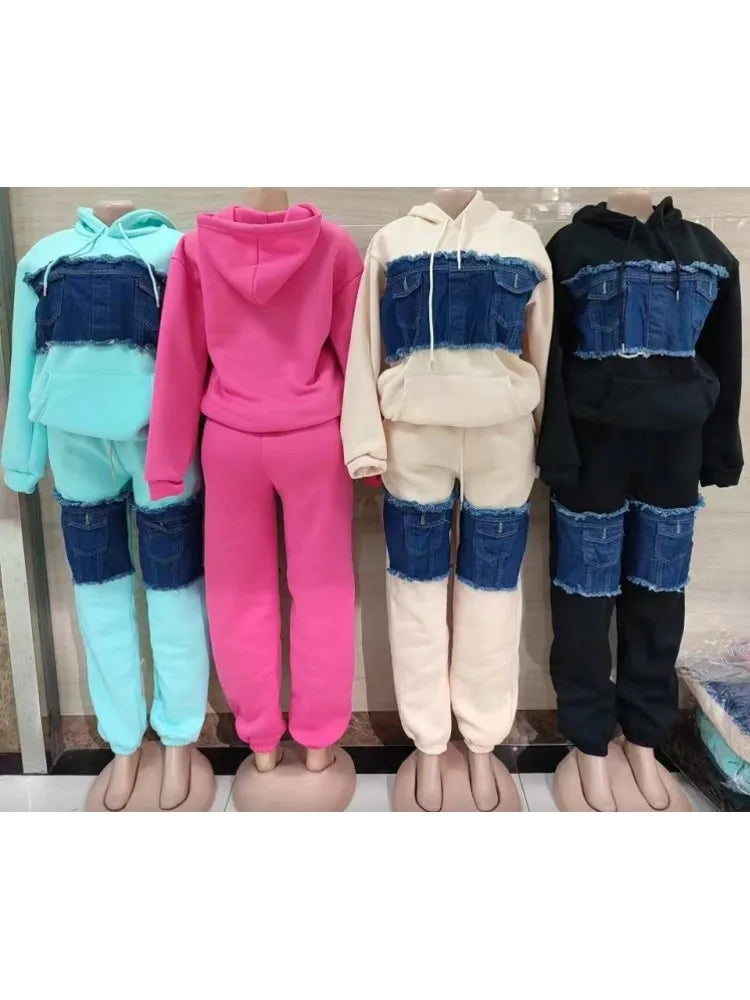 2 Piece Women Sets 2025 New Arrival Spring Aummer Pring Matching Sets Two Pieces Sets Top And Pants Suits Outfits Clothing Purplish Diva