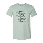 DT0115 Family, Crazy, Loud, Love Shirt - SJB-DIAMOND ELITES