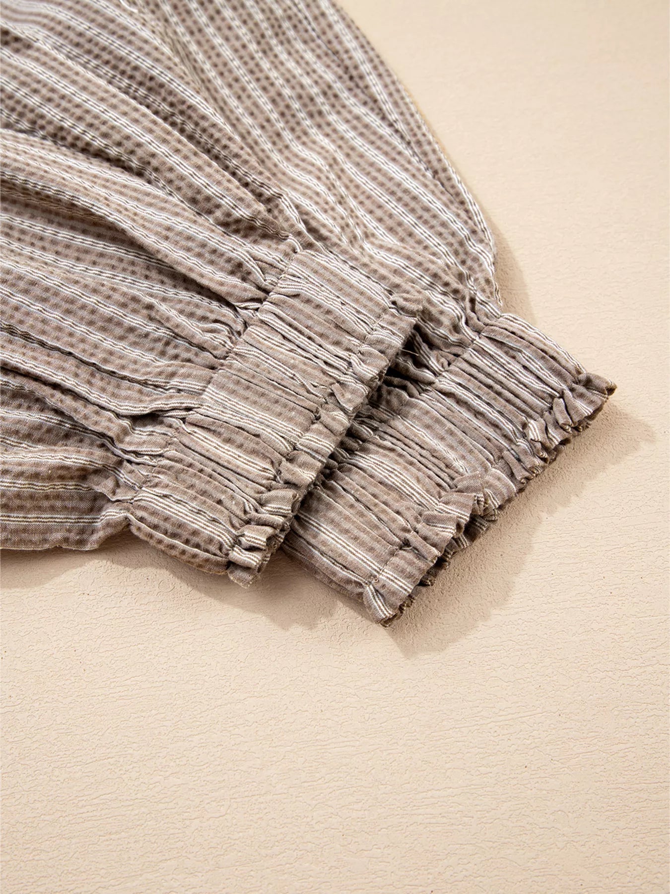 StripeFlex Cargo Joggers: Comfy, Pocketed, Easy-Care THRIXINE