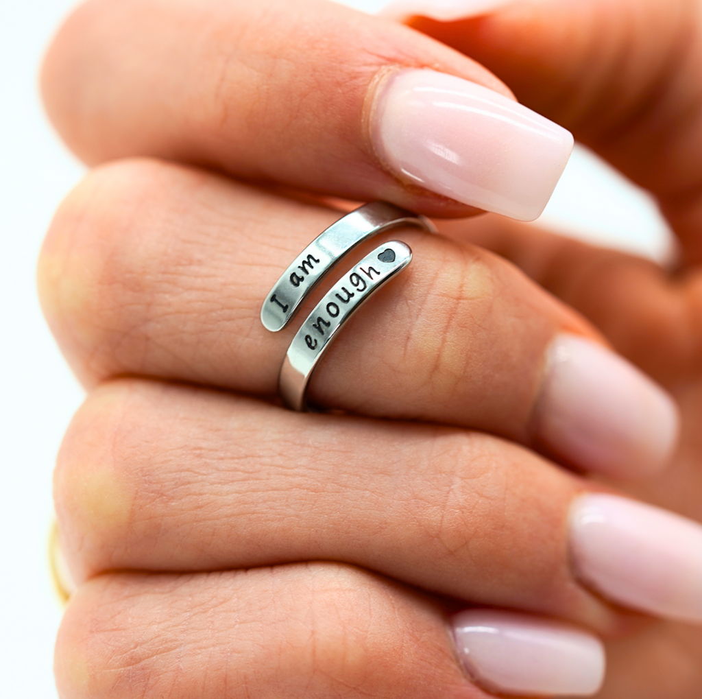 I Am Enough Ring - Anne's Recommended - SJB-DIAMOND ELITES