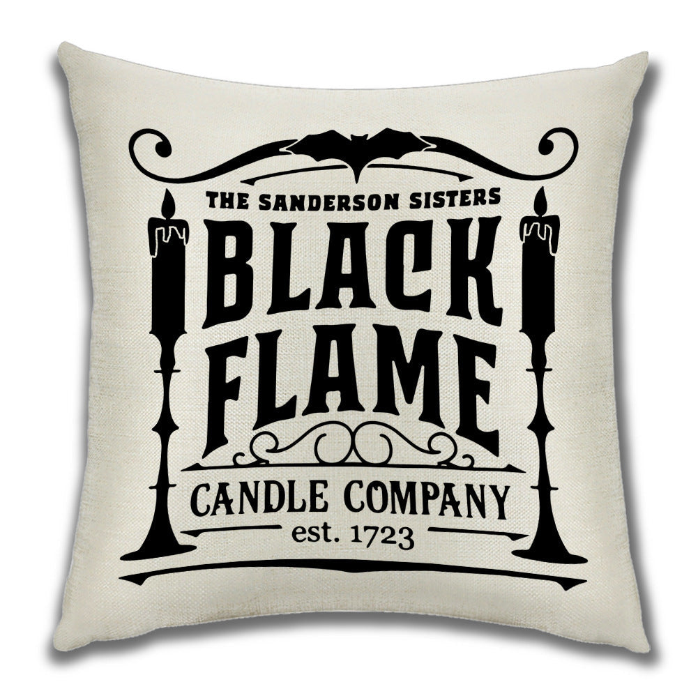 Cartoon Pumpkin Castle Sofa Cushion Cushion Pillowcase Pi-Mart