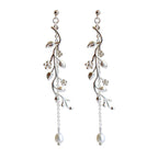 Fashion tassel sterling silver earrings Pi-Mart