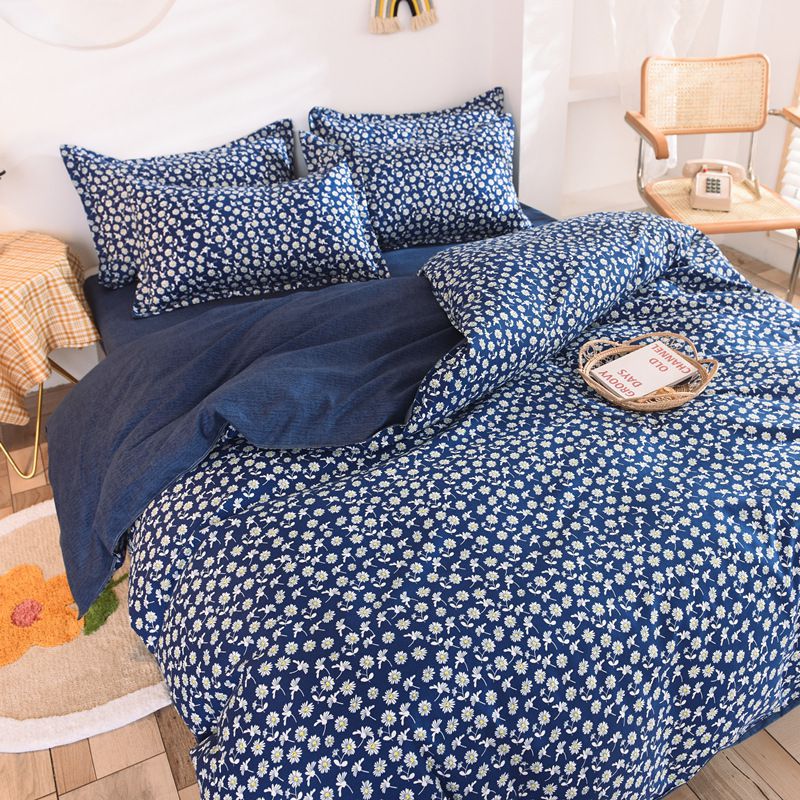 Pillowcase Bed Cover Set Sets Bedding Bedsheet Quilt Duvet Pi-Mart