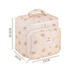 Multifunctional cosmetic bag, partition storage cosmetic bag, storage bag, travel portable toilet bag, makeup bag with compartments, - SJB-DIAMOND ELITES