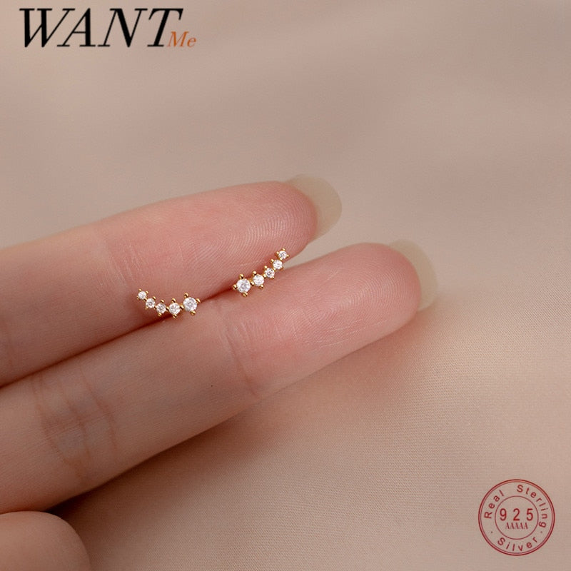 Chic Cute Arc Earrings Pi-Mart