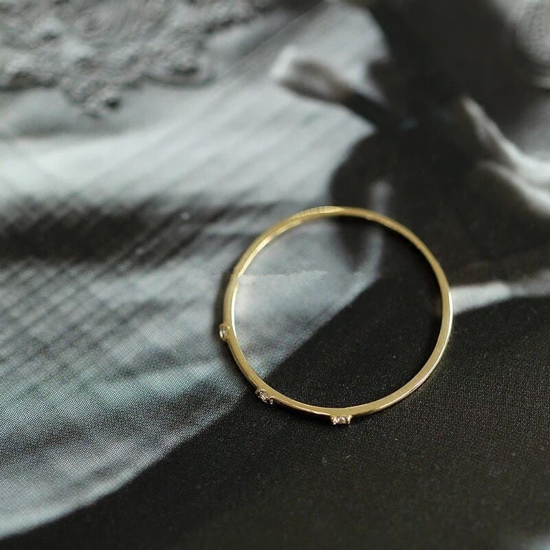 Pavé Crystal Tail Ring - SJB-DIAMOND ELITES