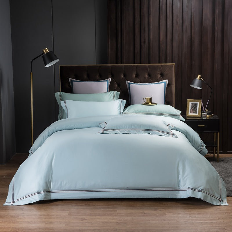 Four-piece Cotton Bed Linen And Duvet Cover Pi-Mart