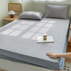 Non-slip Simmons Mattress Protective Cover Dustproof Bedspread Three-piece Set Pi-Mart