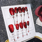 1016-Handmade press on nails fake nails removable