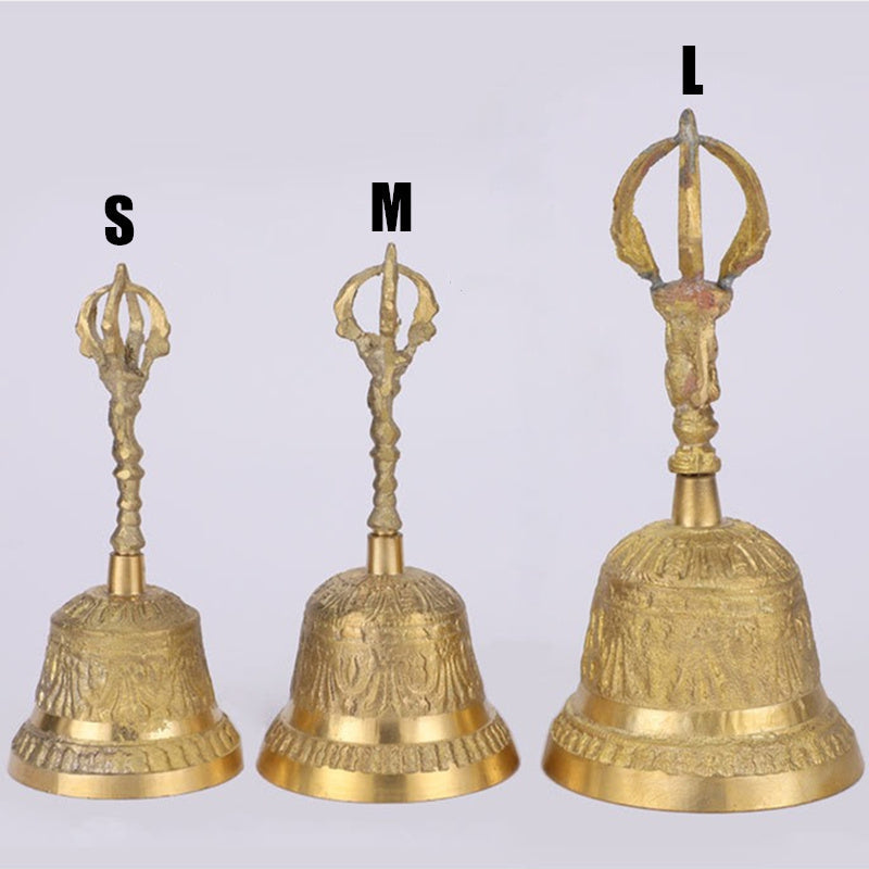 Copper Bells Hand Bells Buddhist Bells Metal Hand Bells Pi-Mart