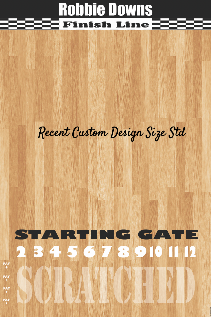 The Horse Race Game Plain Theme - SJB-DIAMOND ELITES