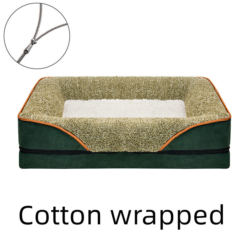 Pet Supplies Square Sofa Bed Dog Kennel Cat Litter Pet Pad Pi-Mart
