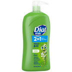 Dial Kids 2-in-1 Body+Hair Wash, Melon, 32 fl oz