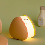 Hamburger Pig Small Night Lamp USB Rechargeable Bedroom Pi-Mart