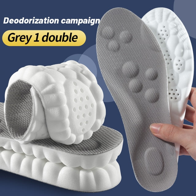 4D Latex Sport Support Running Insoles Pi-Mart