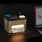Tissue Storage Box Bedside Lamp Pi-Mart