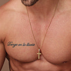Classic Cross Men Necklace Pi-Mart