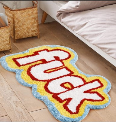 Bathroom Door Non-slip Absorbent Cashmere Floor Mat Pi-Mart