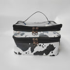 Multifunctional double-layer cosmetic bag, transparent storage bag, travel portable tote bag, large-capacity waterproof toilet bag - SJB-DIAMOND ELITES