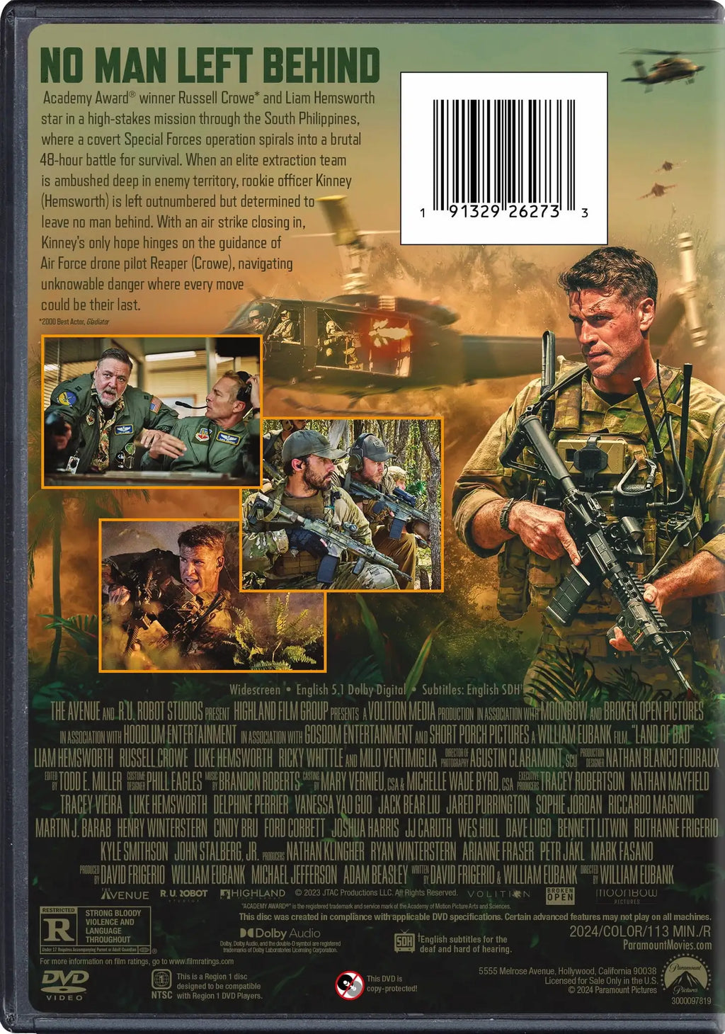Land of Bad (DVD) Paramount