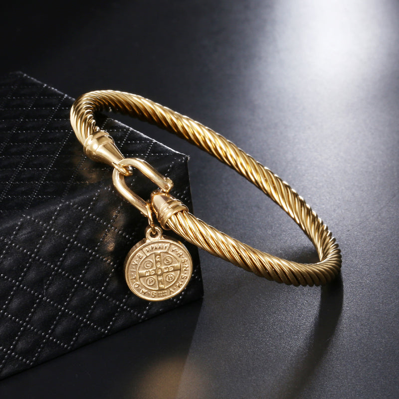 Saint Benedict Medal Charm Bracelets Pi-Mart