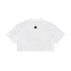 Loki & Ivy Women’s Cropped Paneled V-Neck Jersey
