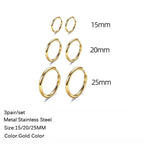 Classic Stainless Steel Ear Buckle Pi-Mart