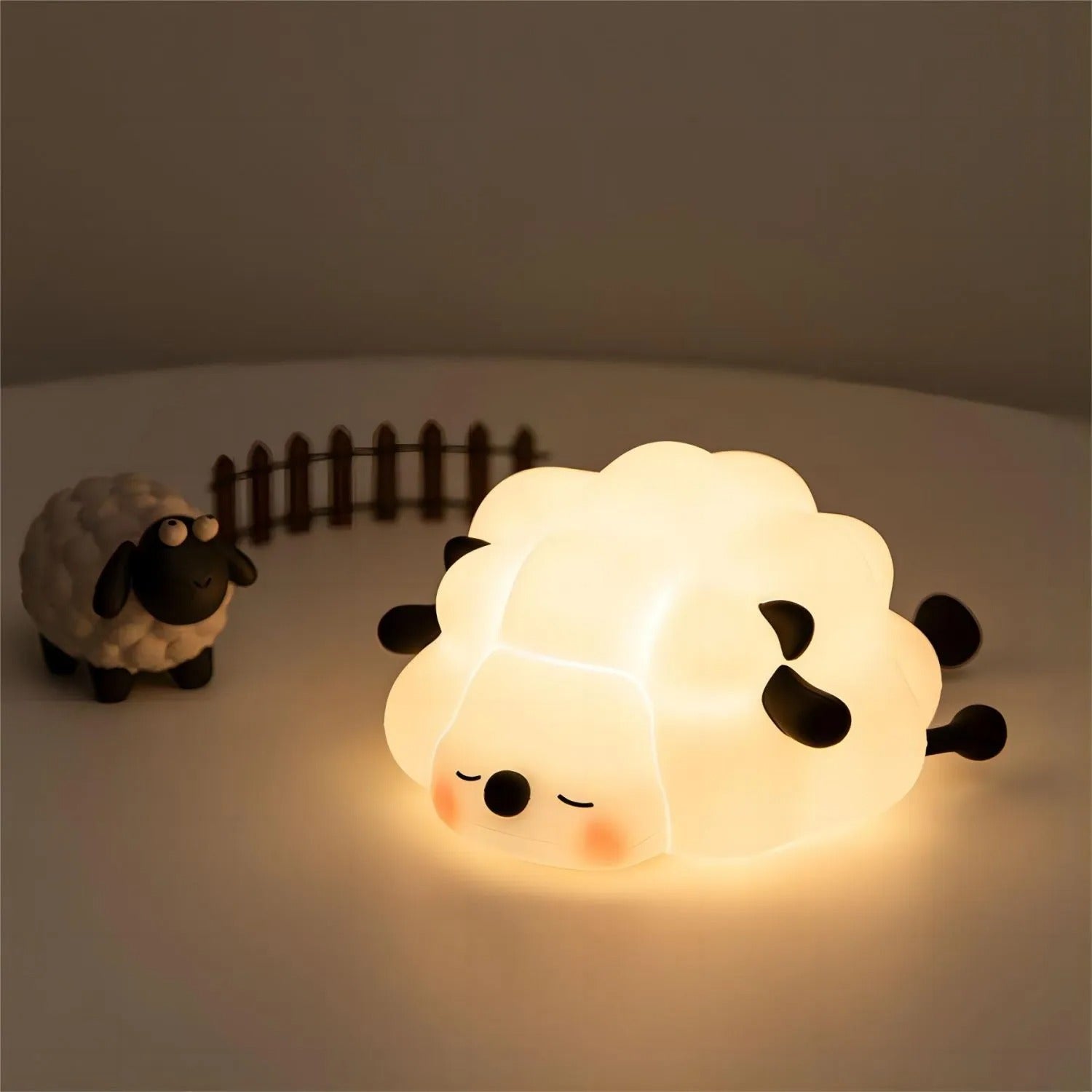 Silicone Soft Light Eye Protection Pat Small Night Lamp Pi-Mart