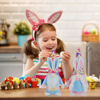 Creative Easter Decoration Standing Posture Bead Caps Doll Ornaments Pi-Mart