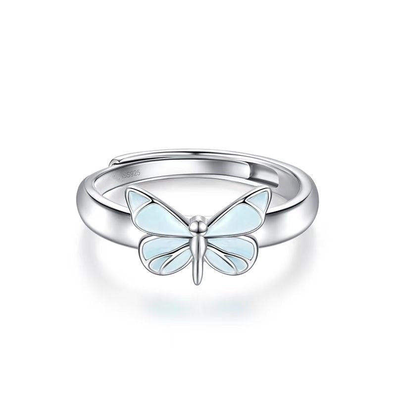 New Blue Color Luminous Smart Ring Pi-Mart
