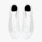 Jacki Easlick Lux Egg Classic High-Top Canvas Sneakers - White/Black