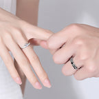 Knight Guardian Princess Crown Couple Rings Pi-Mart