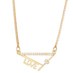 Women's Fashionable Temperament Butterfly Tassel Necklace